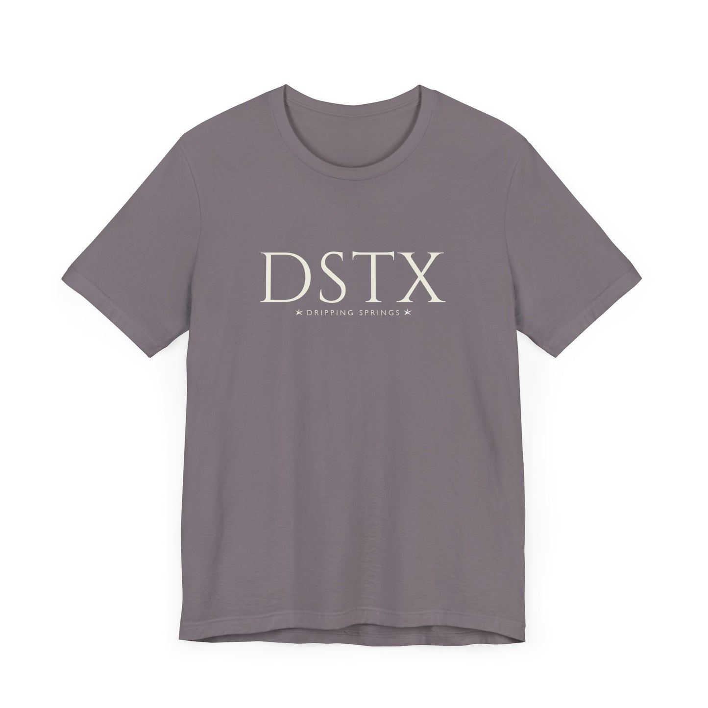 Dripping Springs T-Shirt - DSTX City Abbreviation Tee - Minimalist Shirt | Texas Stars