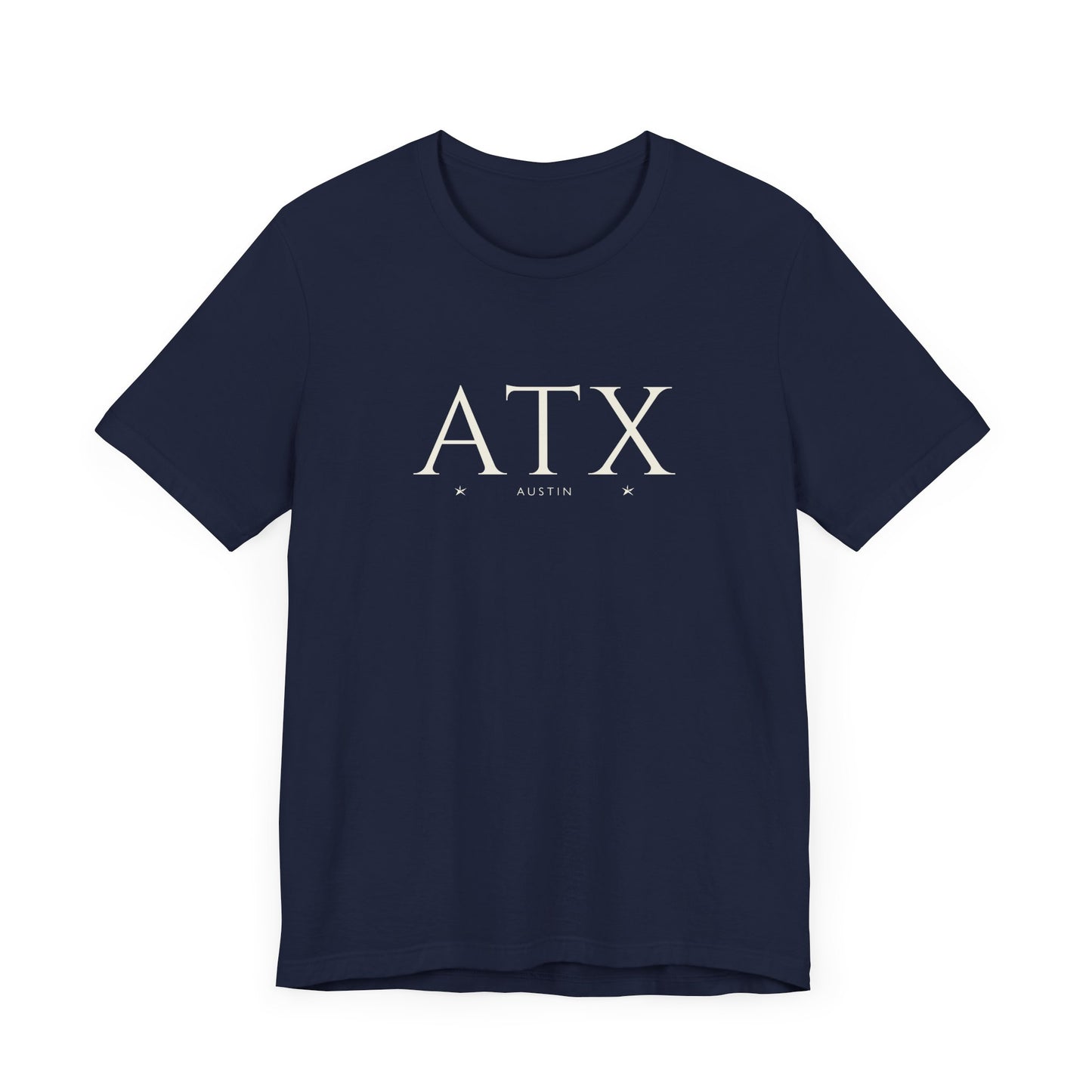 Austin T-Shirt - ATX City Abbreviation Tee - Minimalist Shirt | Texas Stars