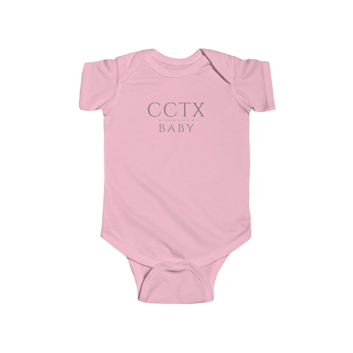 Corpus Christi Baby Bodysuit - Stylish CCTX City Abbreviation Onesie | Texas Baby