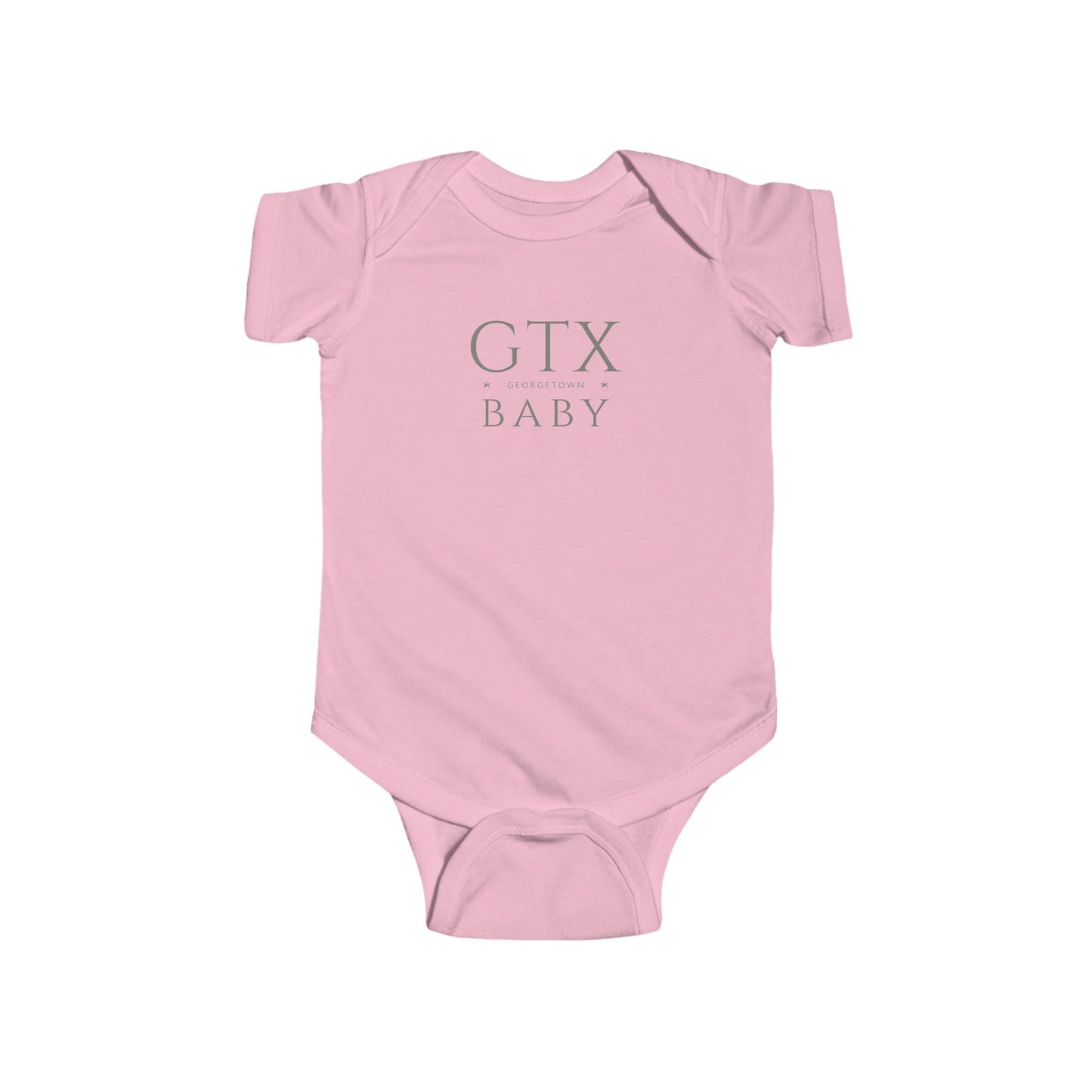 Georgetown Baby Bodysuit - Stylish GTX City Abbreviation Onesie | Texas Baby