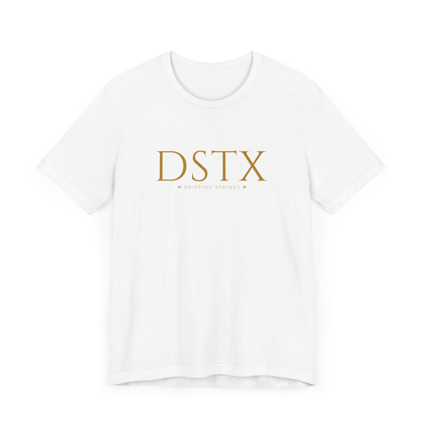 Dripping Springs T-Shirt - DSTX City Abbreviation Tee - Minimalist Shirt | Texas Stars
