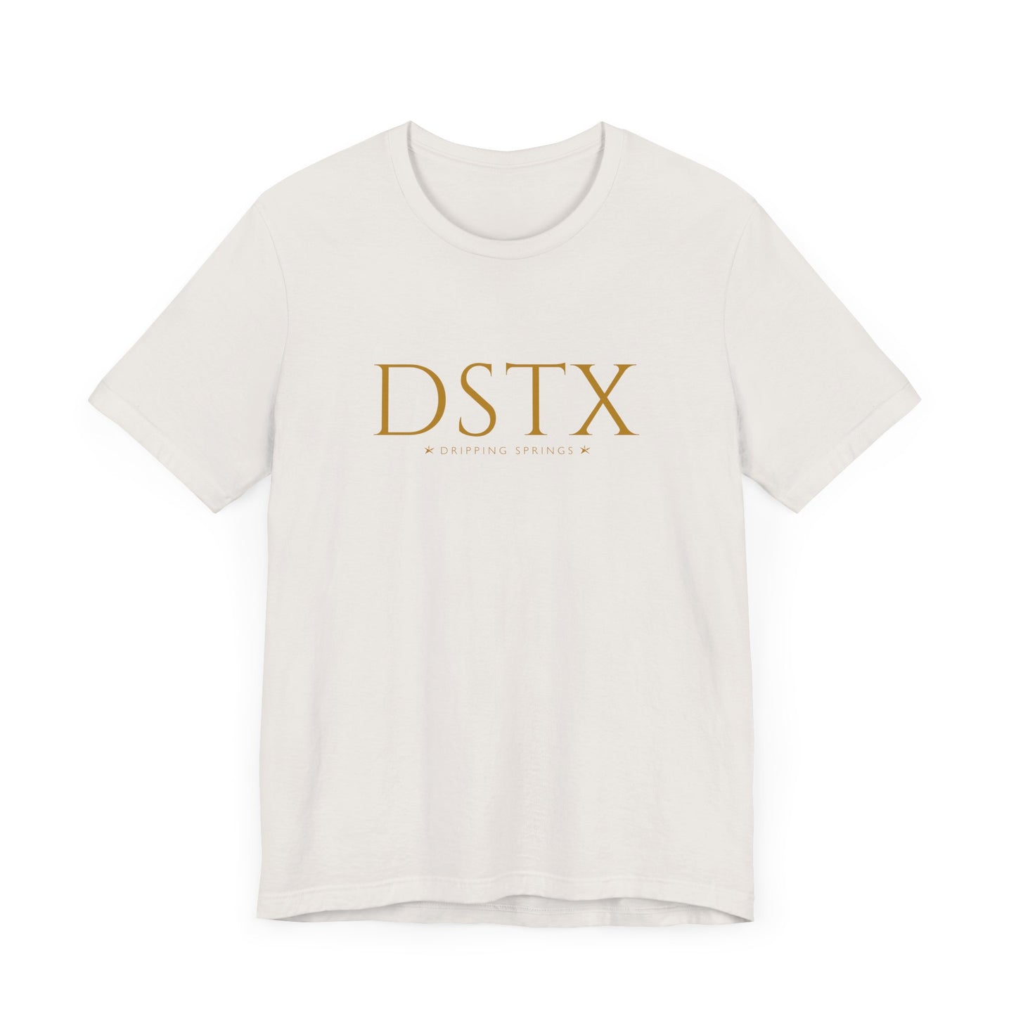 Dripping Springs T-Shirt - DSTX City Abbreviation Tee - Minimalist Shirt | Texas Stars