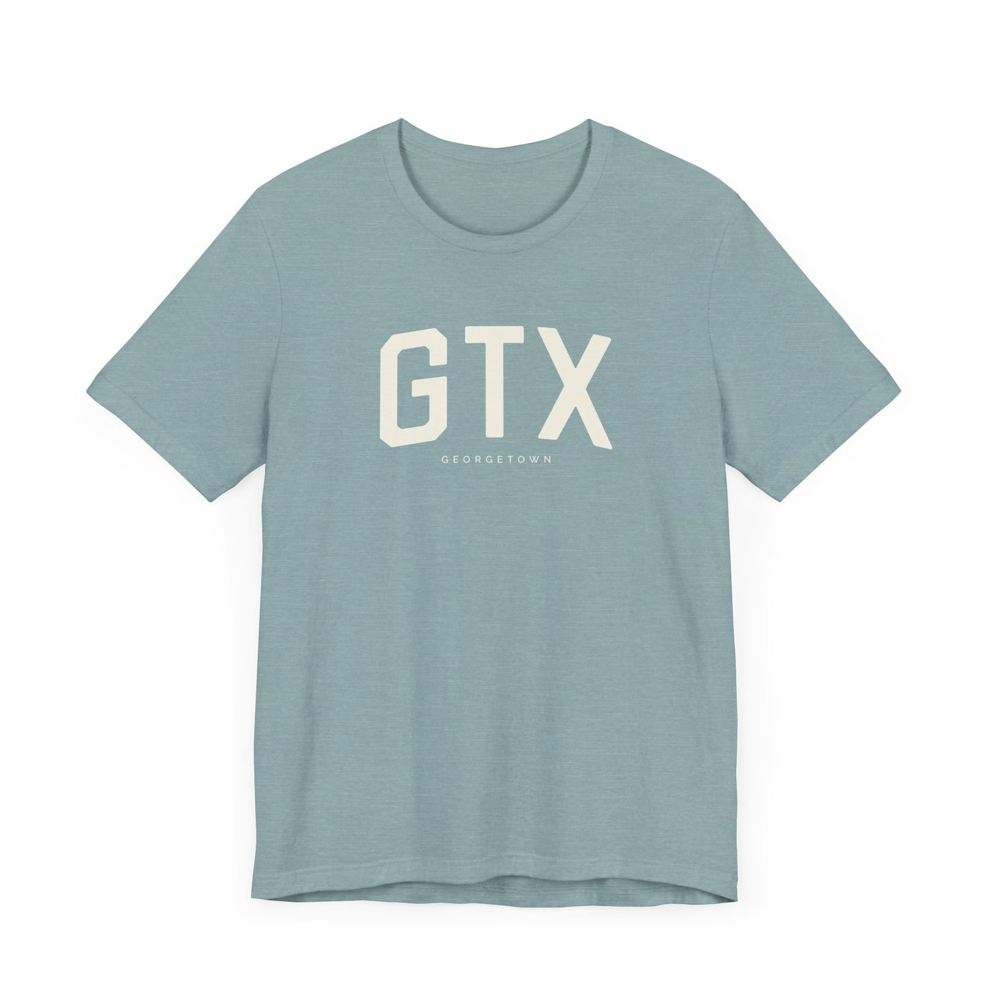 Georgetown T-Shirt - GTX City Abbreviation Tee – Texas Shirt | Collegiate