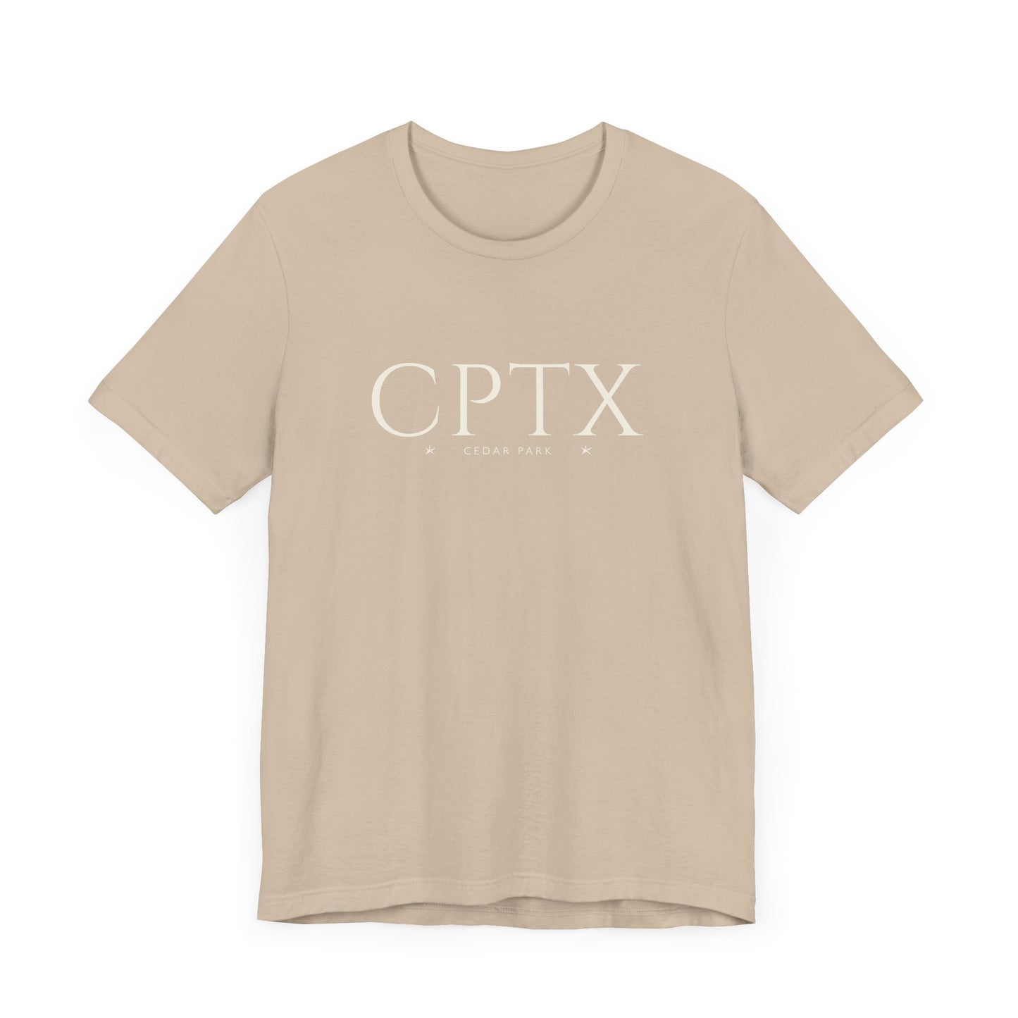 Cedar Park T-Shirt - CPTX City Abbreviation Tee - Minimalist Shirt | Texas Stars