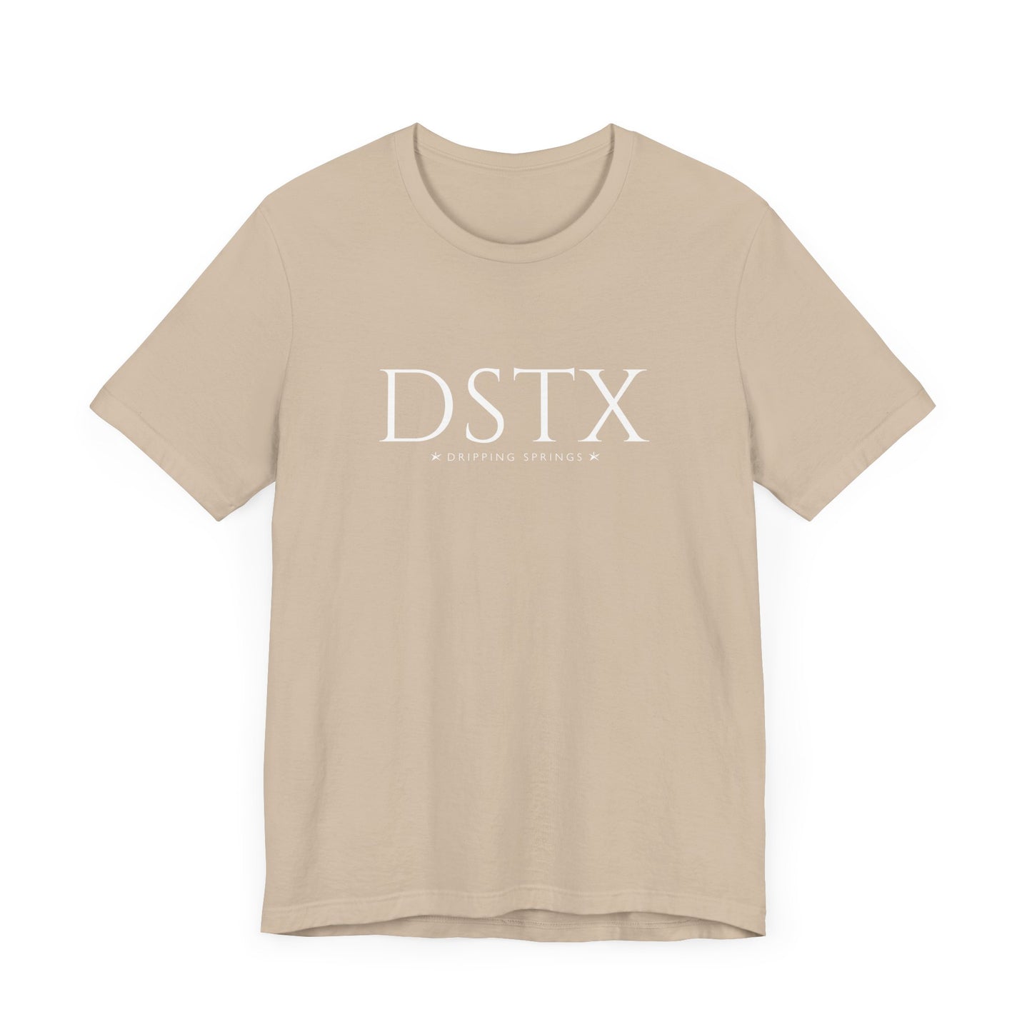 Dripping Springs T-Shirt - DSTX City Abbreviation Tee - Minimalist Shirt | Texas Stars