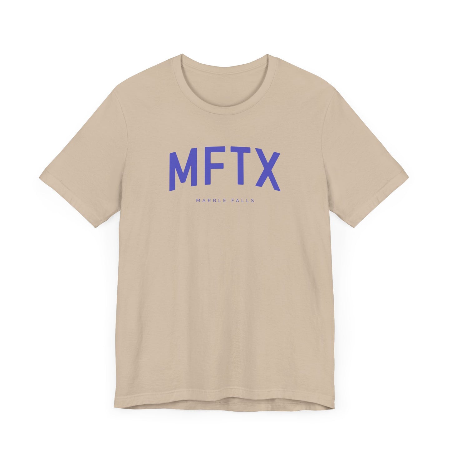 Marble Falls T-Shirt - MFTX City Abbreviation Tee – Texas Shirt | Collegiate