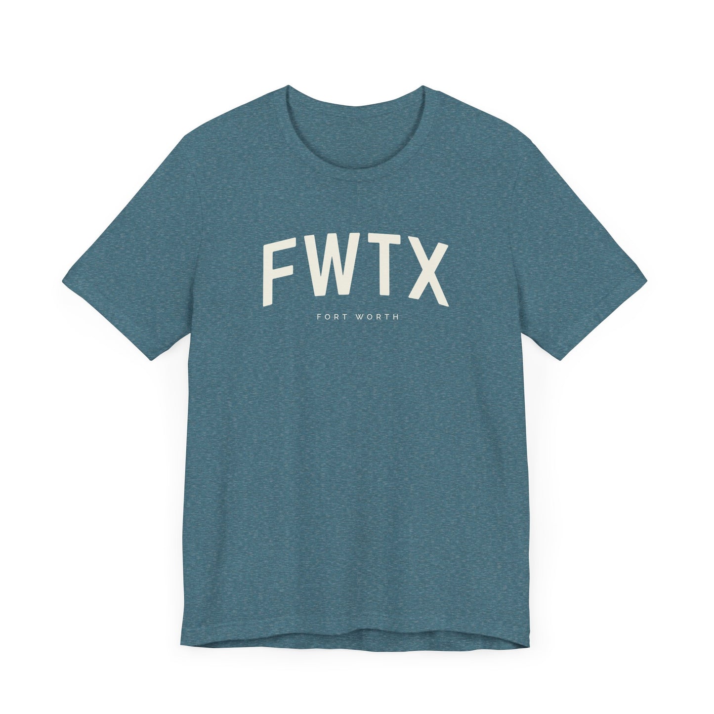 Fort Worth T-Shirt - FWTX City Abbreviation Tee – Texas Shirt | Collegiate
