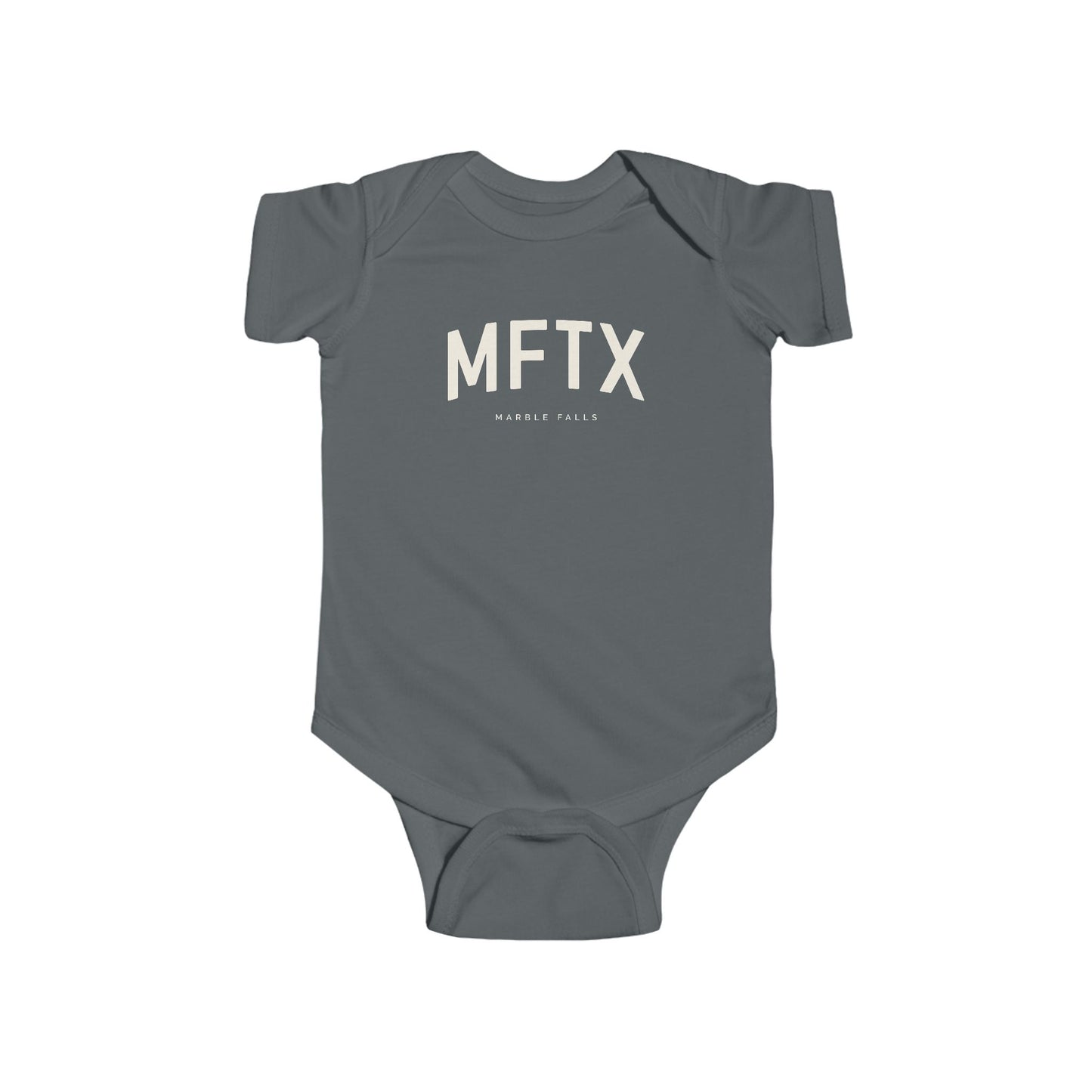 Marble Falls Baby Onesie - MFTX - Texas | Unisex - Collegiate Design
