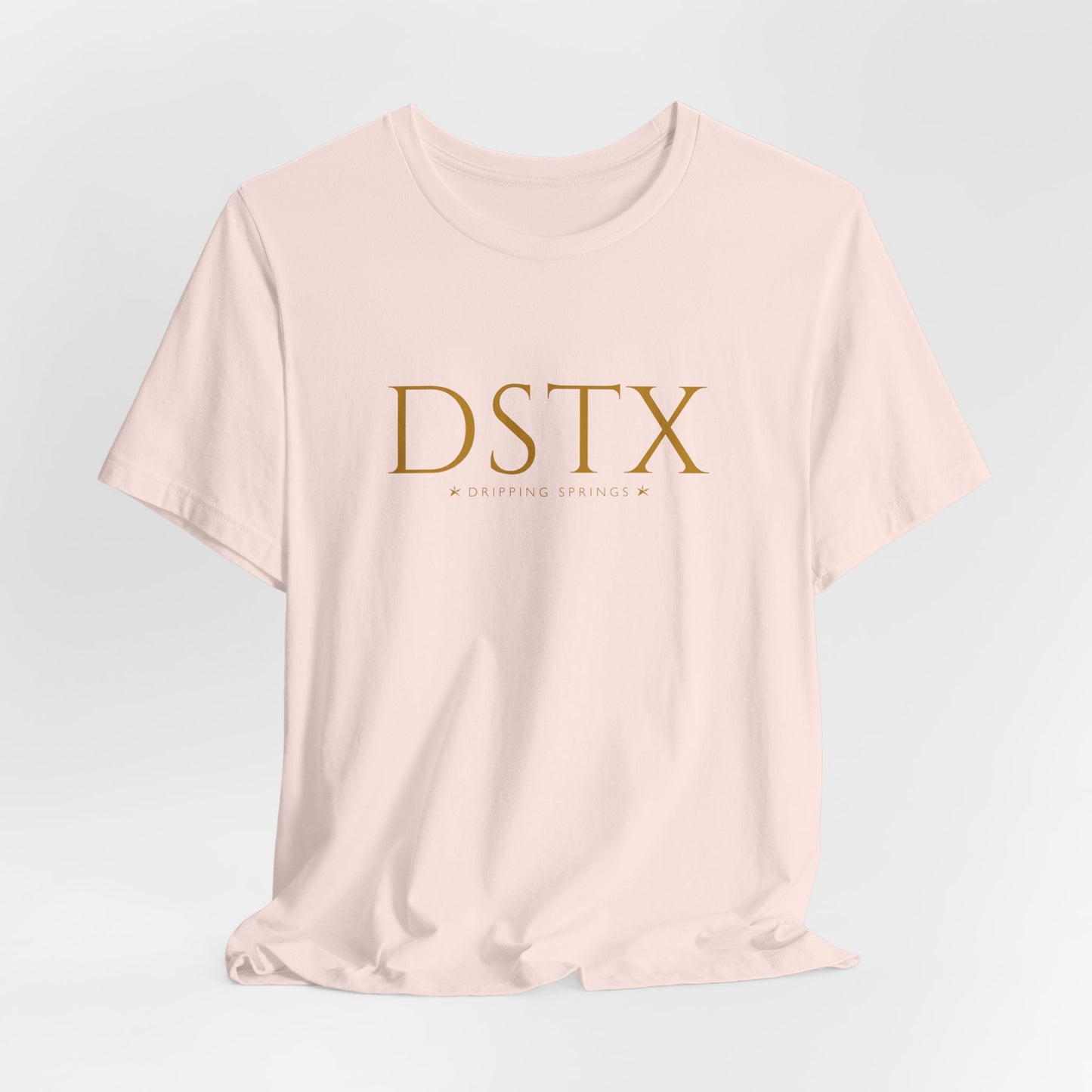 Dripping Springs T-Shirt - DSTX City Abbreviation Tee - Minimalist Shirt | Texas Stars