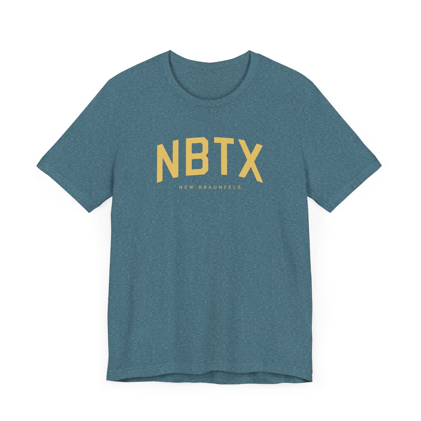 New Braunfels T-Shirt - NBTX City Abbreviation Tee - Texas Shirt | Collegiate