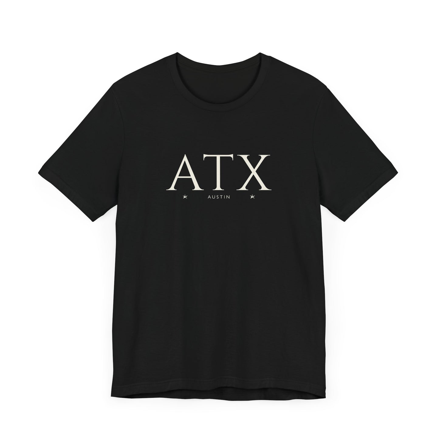Austin T-Shirt - ATX City Abbreviation Tee - Minimalist Shirt | Texas Stars
