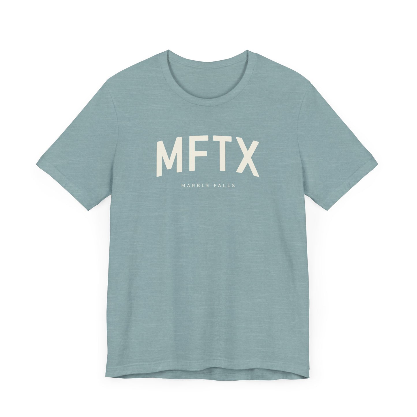 Marble Falls T-Shirt - MFTX City Abbreviation Tee – Texas Shirt | Collegiate