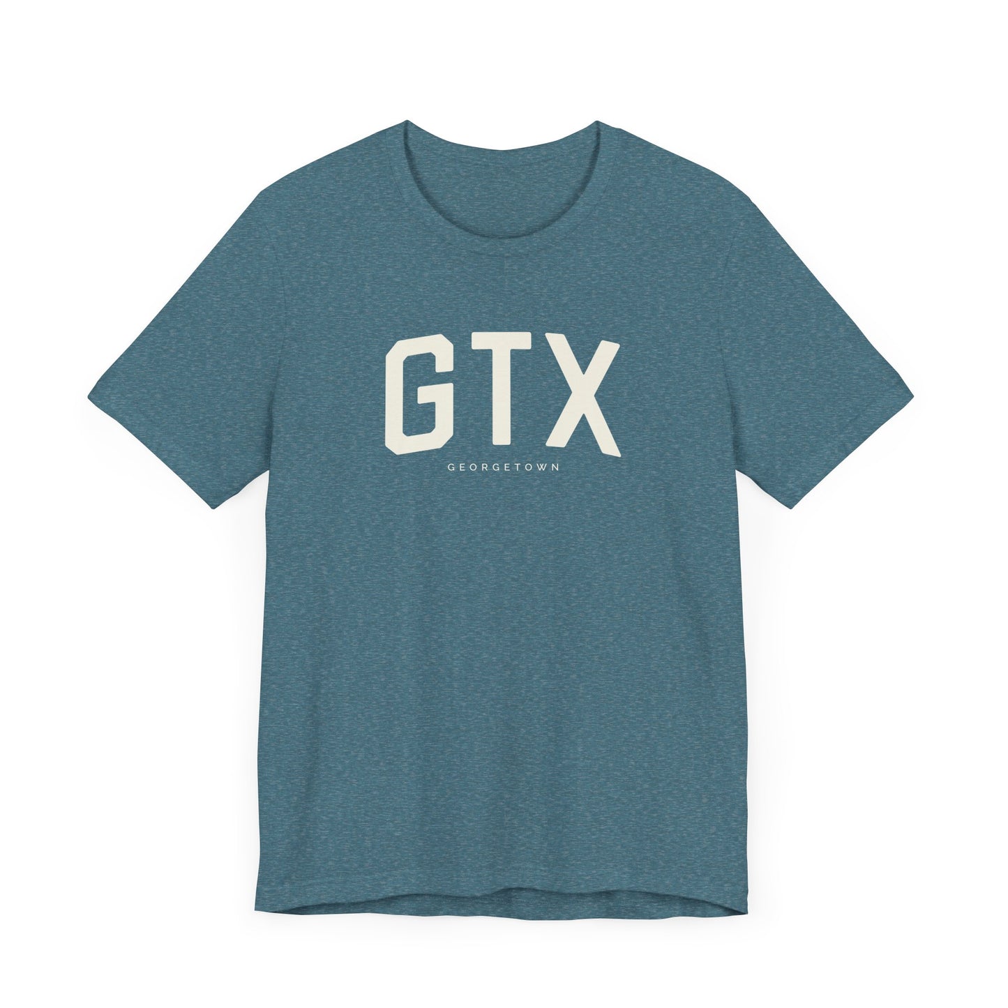 Georgetown T-Shirt - GTX City Abbreviation Tee – Texas Shirt | Collegiate