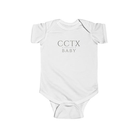 Corpus Christi Baby Bodysuit - Stylish CCTX City Abbreviation Onesie | Texas Baby