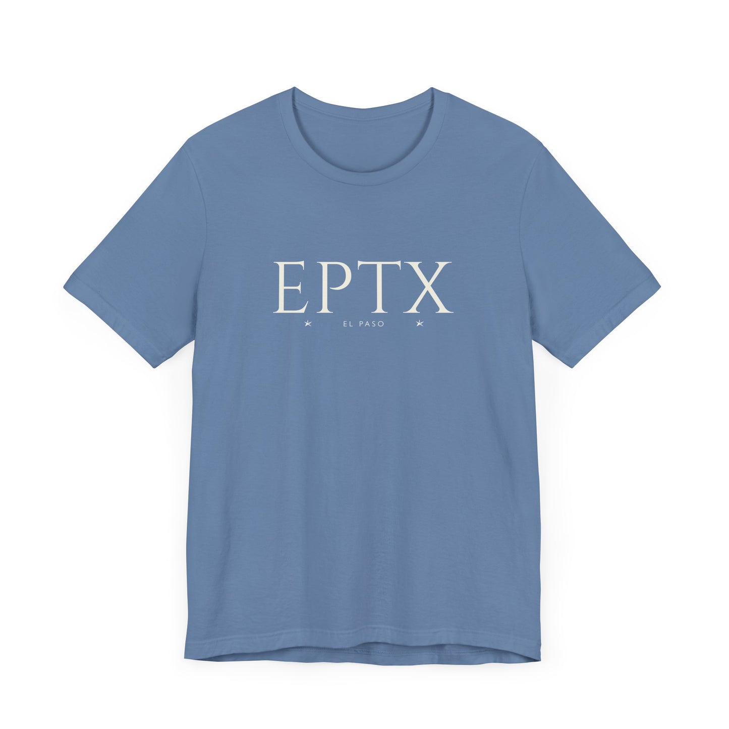 El Paso T-Shirt - EPTX City Abbreviation Tee - Minimalist Shirt | Texas Stars