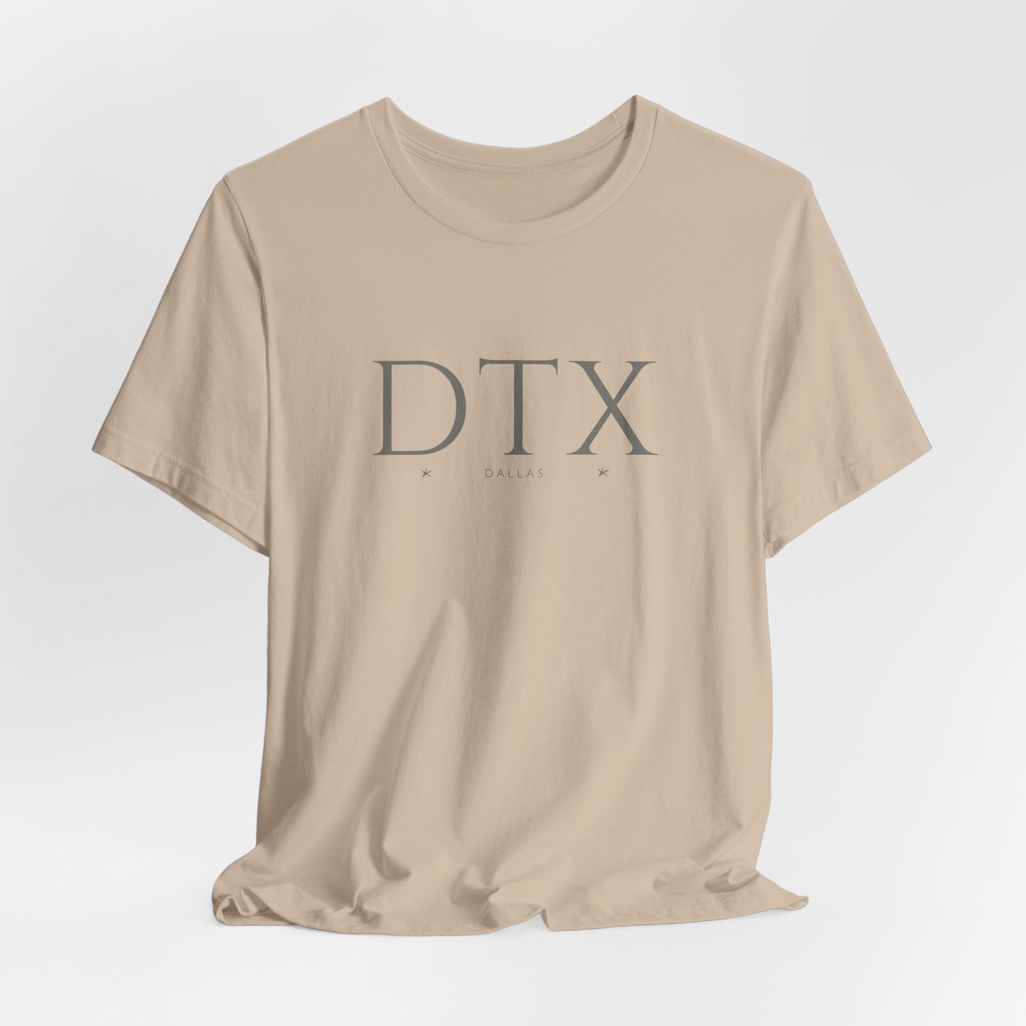 Dallas T-Shirt - DTX City Abbreviation Tee - Minimalist Shirt | Texas Stars