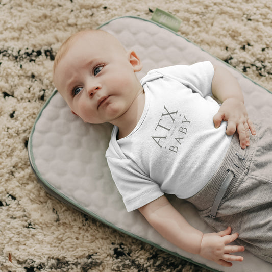 Austin Baby Bodysuit - Stylish ATX City Abbreviation Onesie | Texas Baby