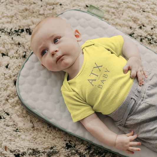 Austin Baby Bodysuit - Stylish ATX City Abbreviation Onesie | Texas Baby