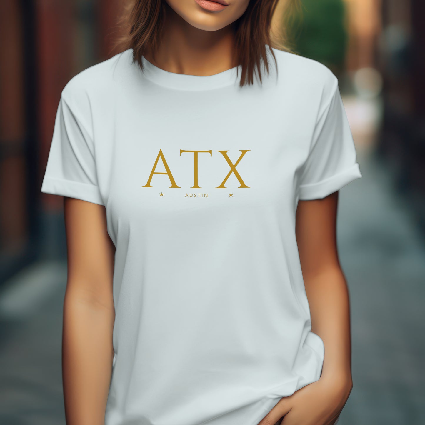 Austin T-Shirt - ATX City Abbreviation Tee - Minimalist Shirt | Texas Stars
