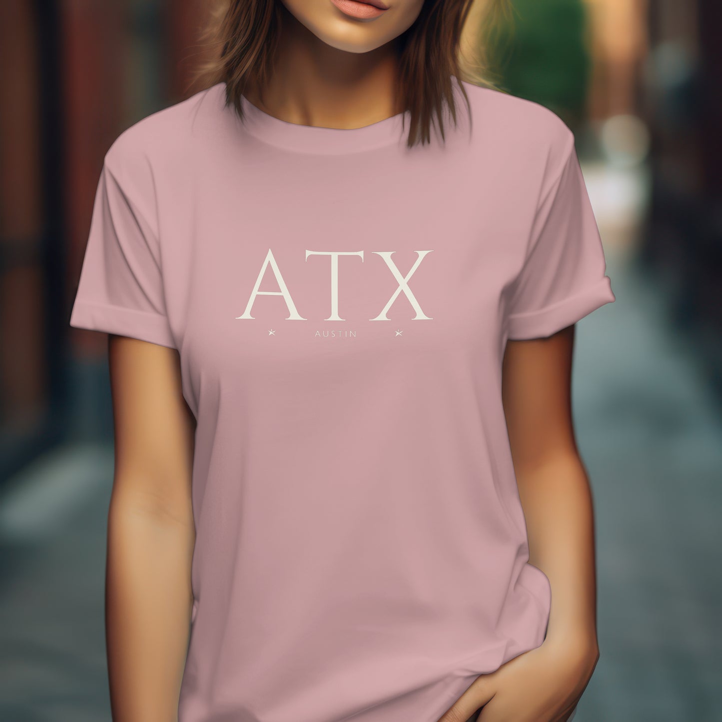 Austin T-Shirt - ATX City Abbreviation Tee - Minimalist Shirt | Texas Stars