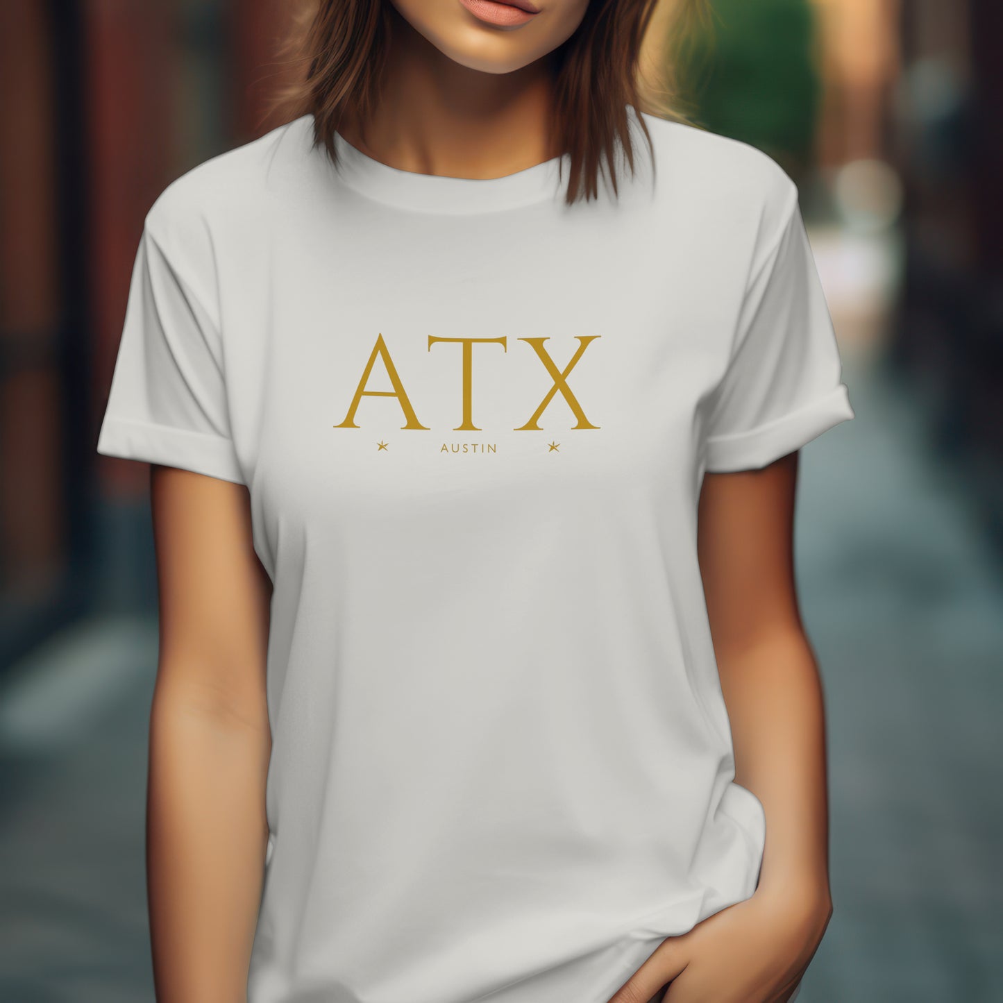 Austin T-Shirt - ATX City Abbreviation Tee - Minimalist Shirt | Texas Stars