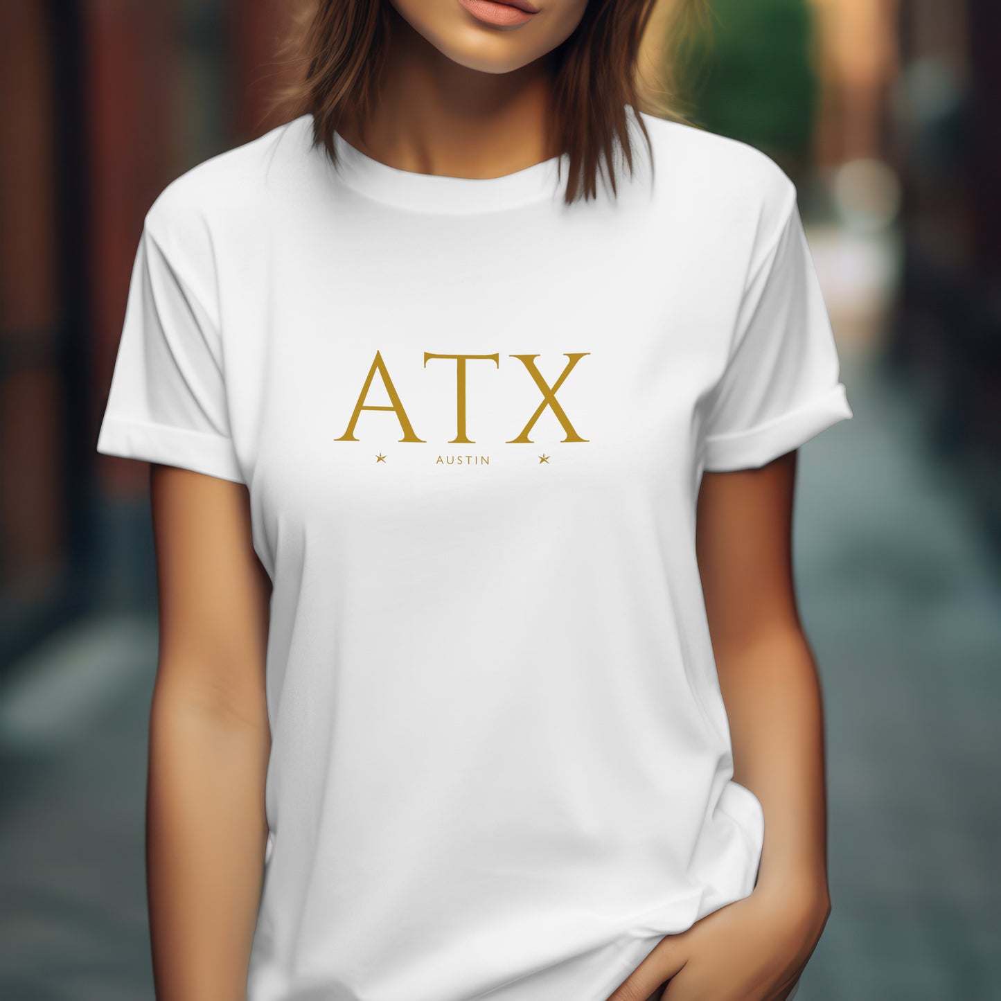 Austin T-Shirt - ATX City Abbreviation Tee - Minimalist Shirt | Texas Stars