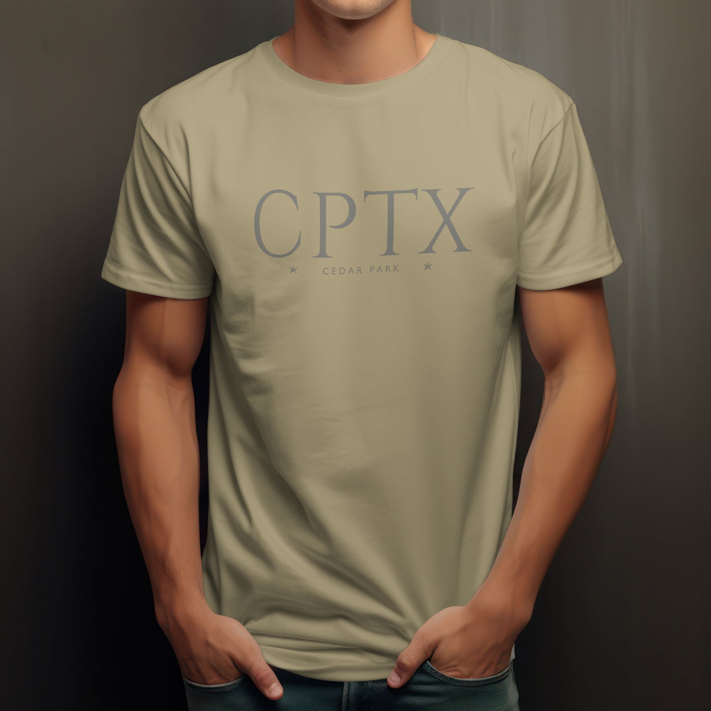 Cedar Park T-Shirt - CPTX City Abbreviation Tee - Minimalist Shirt | Texas Stars