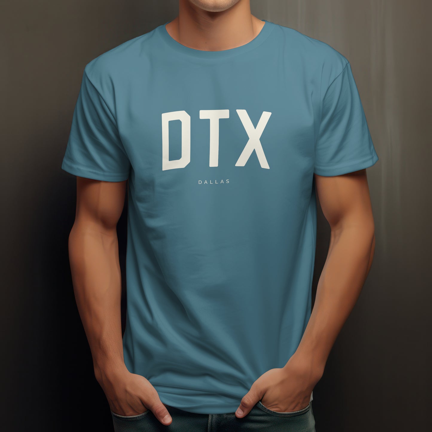 Dallas T-Shirt - DTX City Abbreviation Tee – Texas Shirt | Collegiate