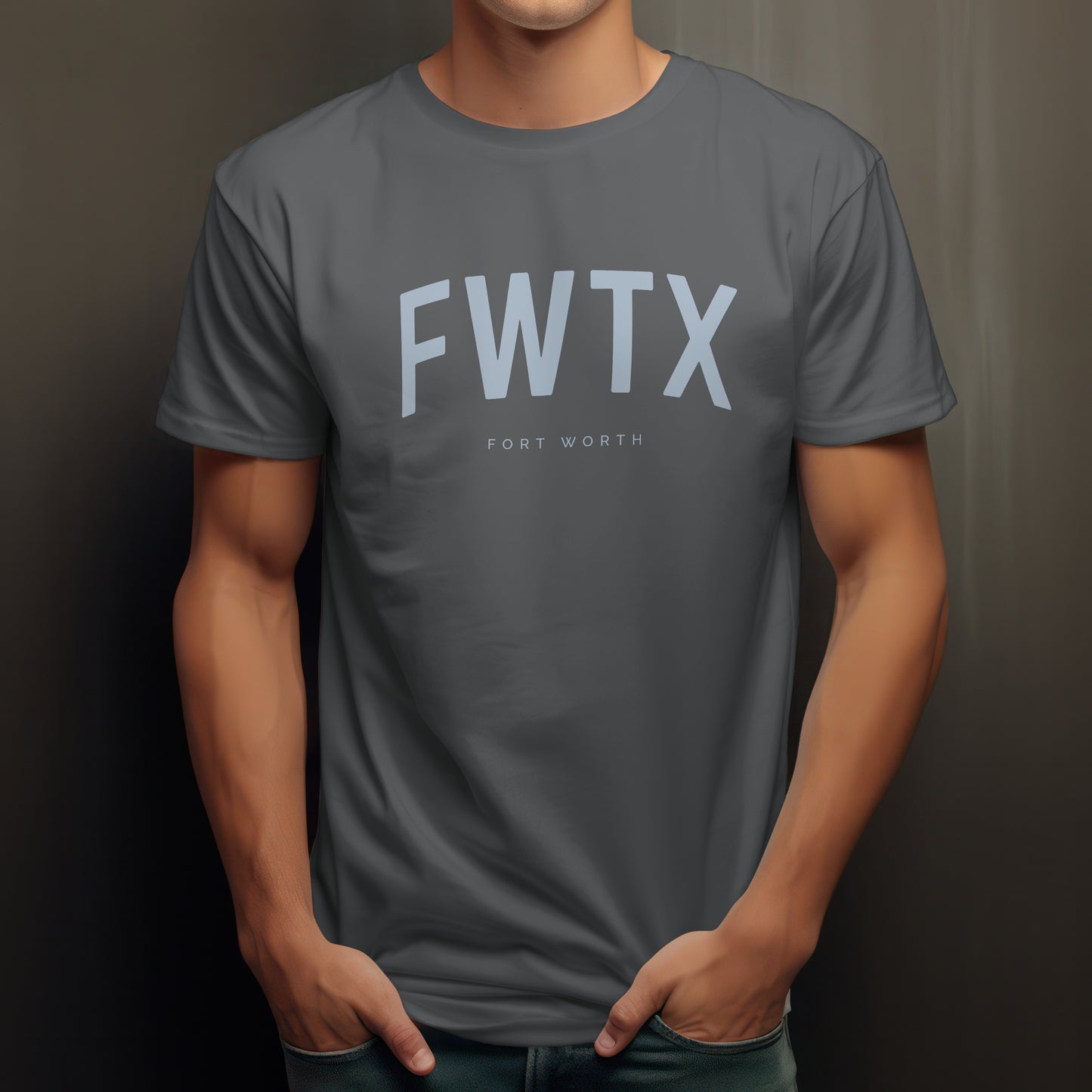 Fort Worth T-Shirt - FWTX City Abbreviation Tee – Texas Shirt | Collegiate