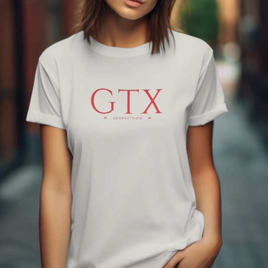 Georgetown T-Shirt - GTX City Abbreviation Minimalist Shirt | Texas Stars