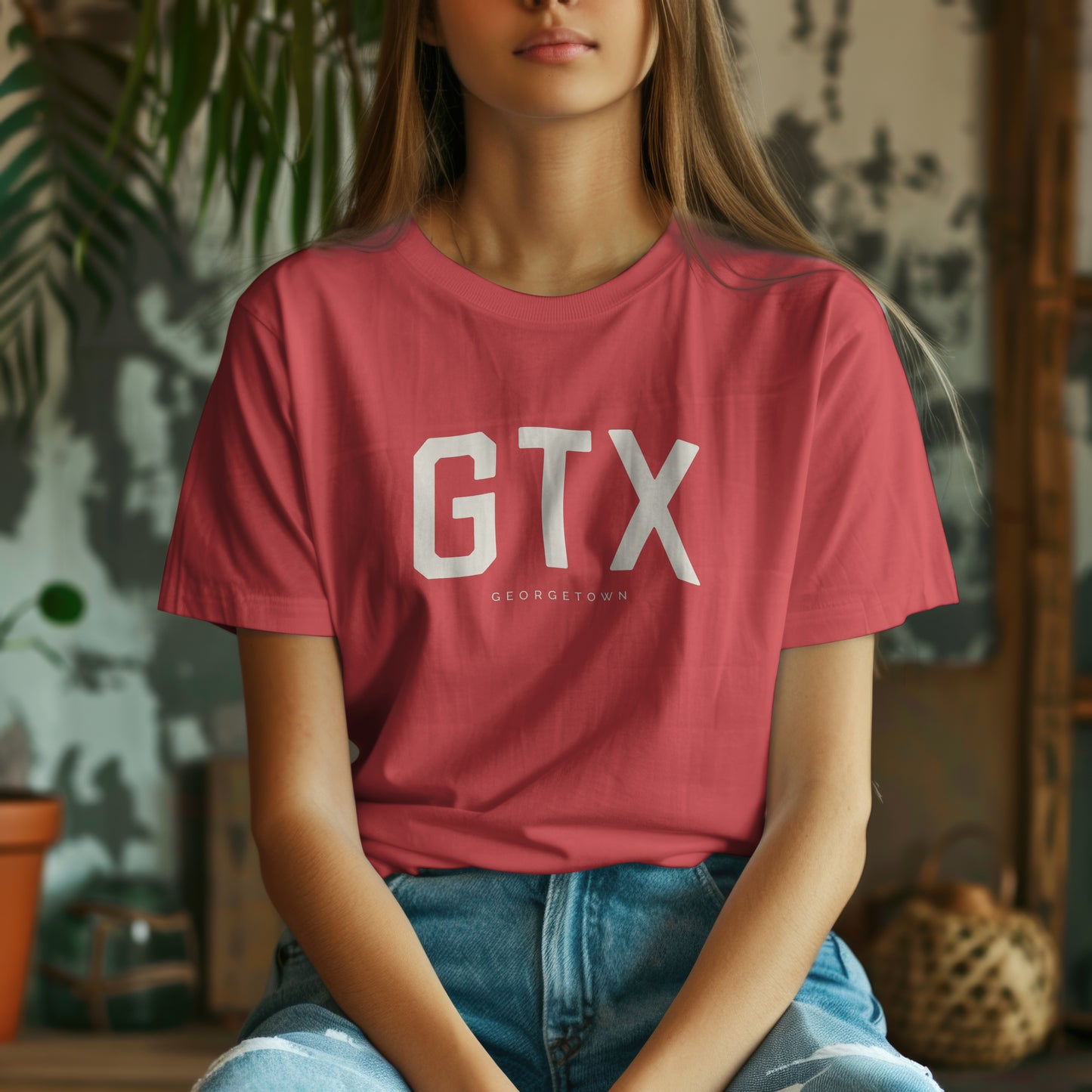 Georgetown T-Shirt - GTX City Abbreviation Tee – Texas Shirt | Collegiate