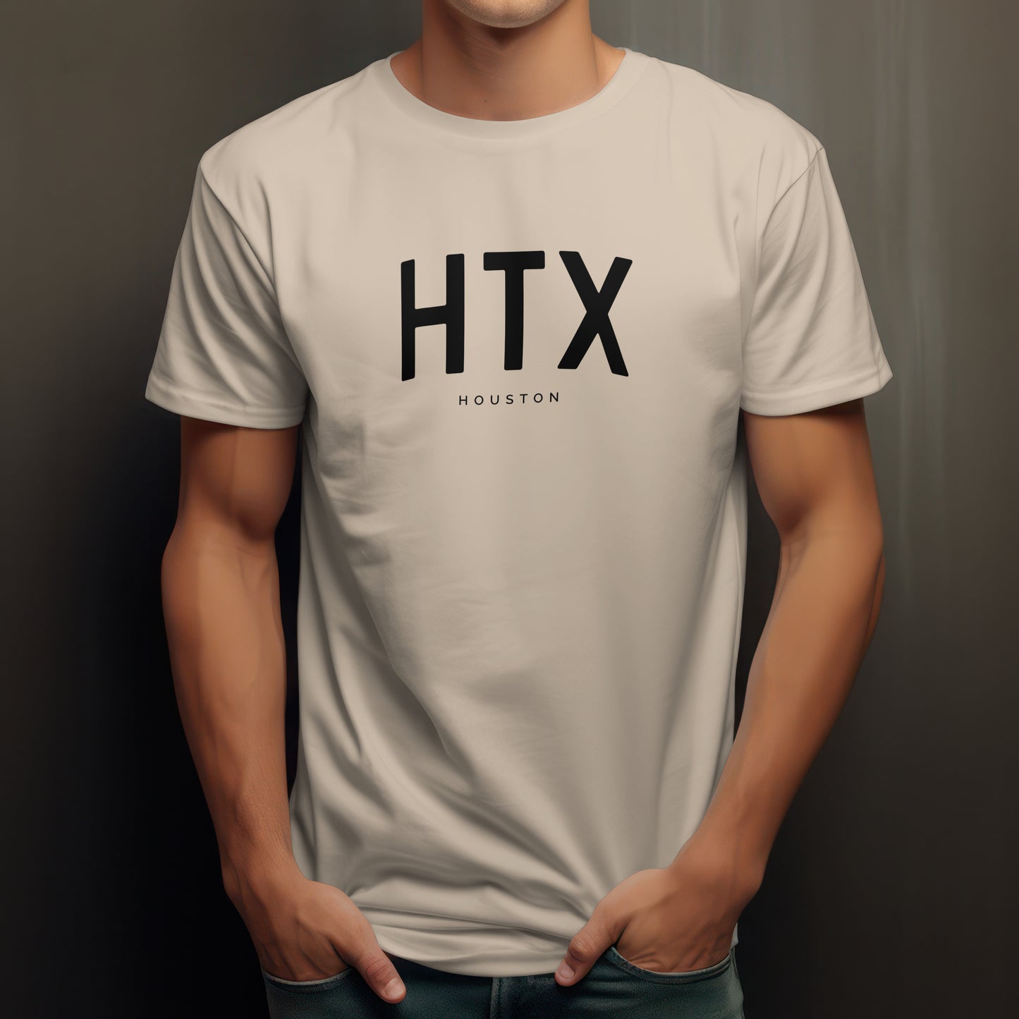 Houston T-Shirt - HTX City Abbreviation Tee – Texas Shirt | Collegiate