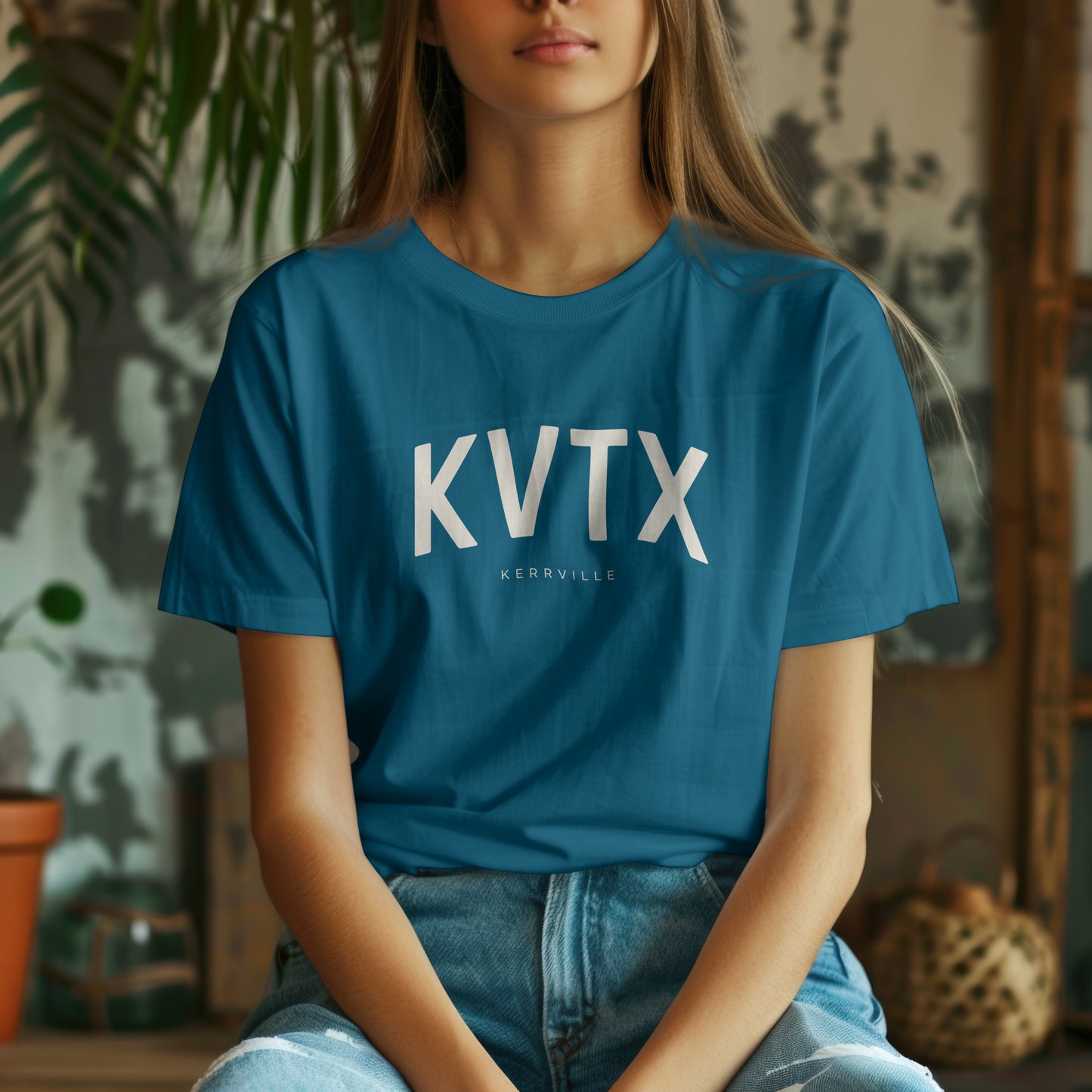 Kerrville T-Shirt - KVTX City Abbreviation Tee - Texas Shirt | Collegiate