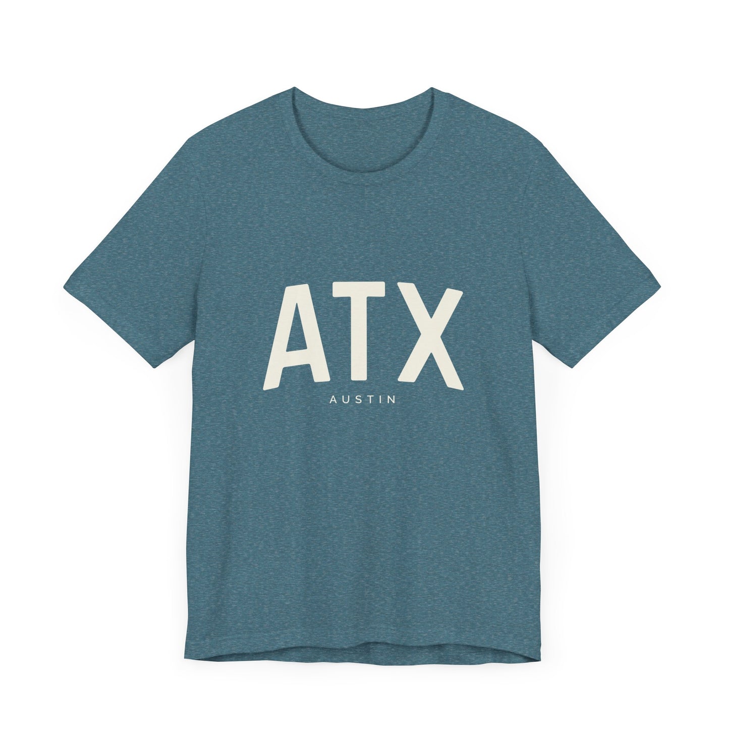 ATX T-Shirt - Austin, Texas - Unisex Jersey Short Sleeve Tee - Collegiate