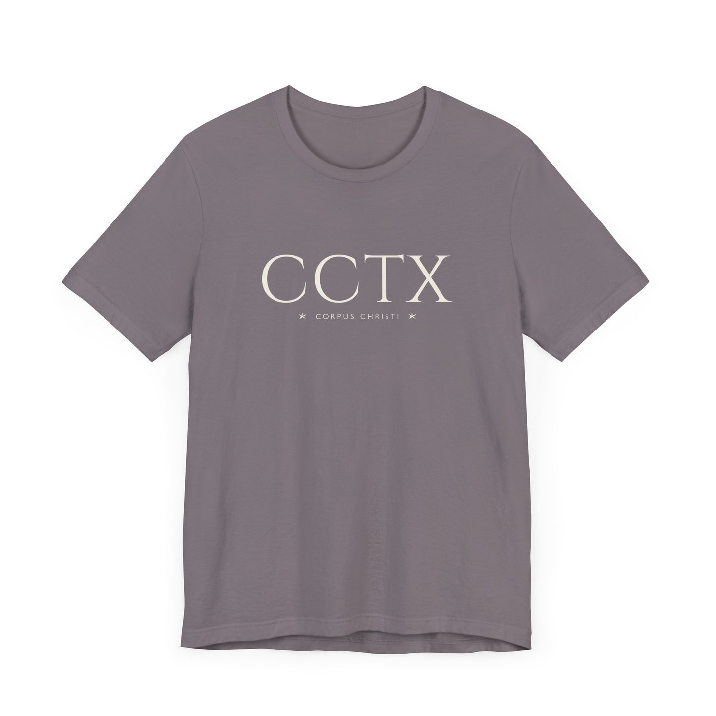 Corpus Christi T-Shirt - CCTX City Abbreviation Tee - Minimalist Shirt | Texas Stars