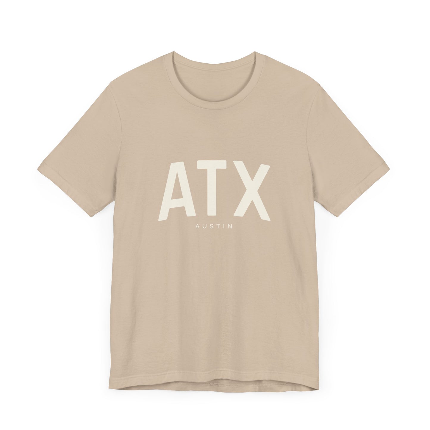 ATX T-Shirt - Austin, Texas - Unisex Jersey Short Sleeve Tee - Collegiate