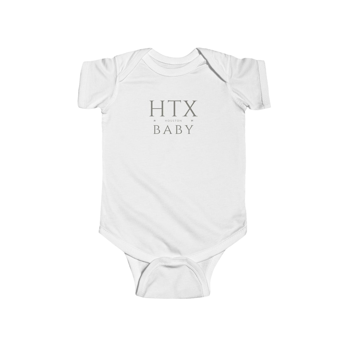 HTX - Houston, Texas Baby Bodysuit | Stylish Infant Onesie | Texas Baby