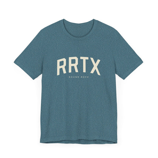 RRTX T-Shirt - Round Rock, Texas - Unisex Jersey Short Sleeve Tee - Collegiate