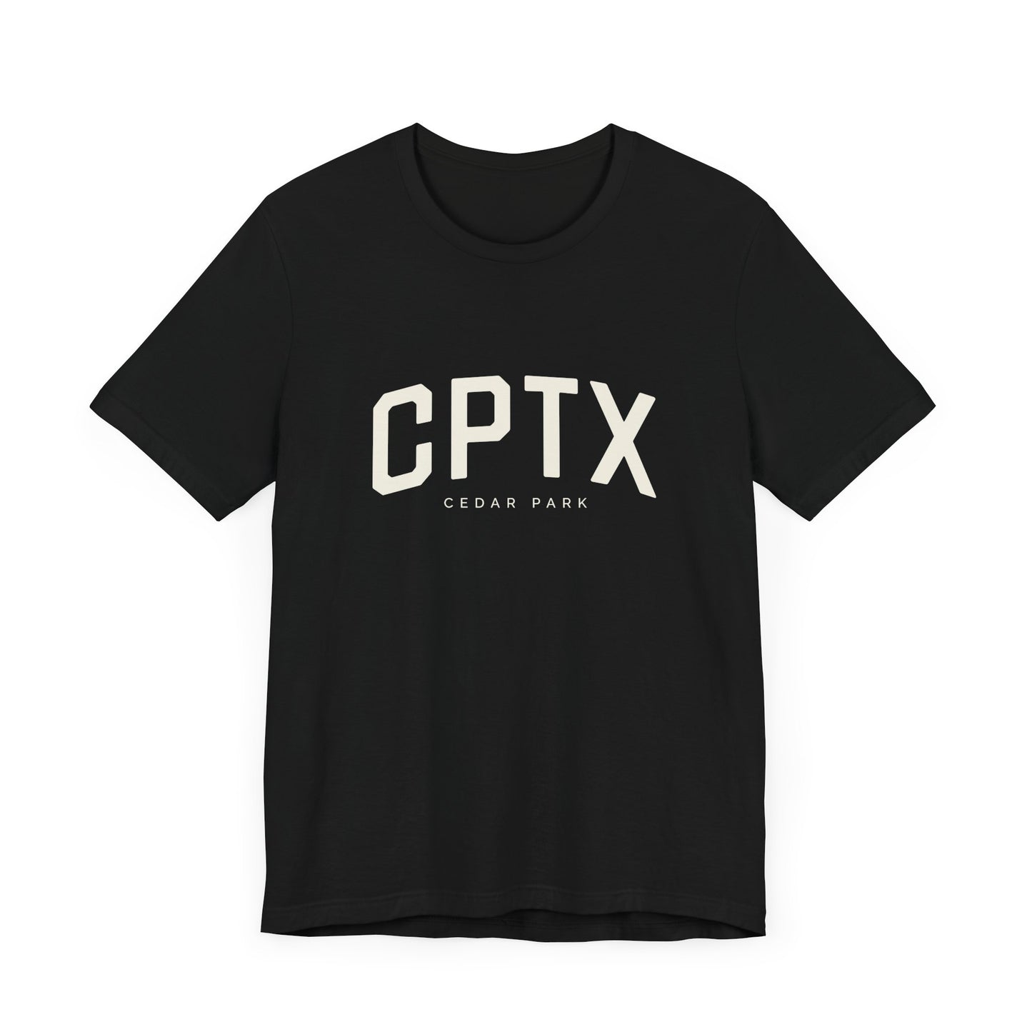 CPTX T-Shirt - Cedar Park, Texas - Unisex Jersey Short Sleeve Tee - Collegiate