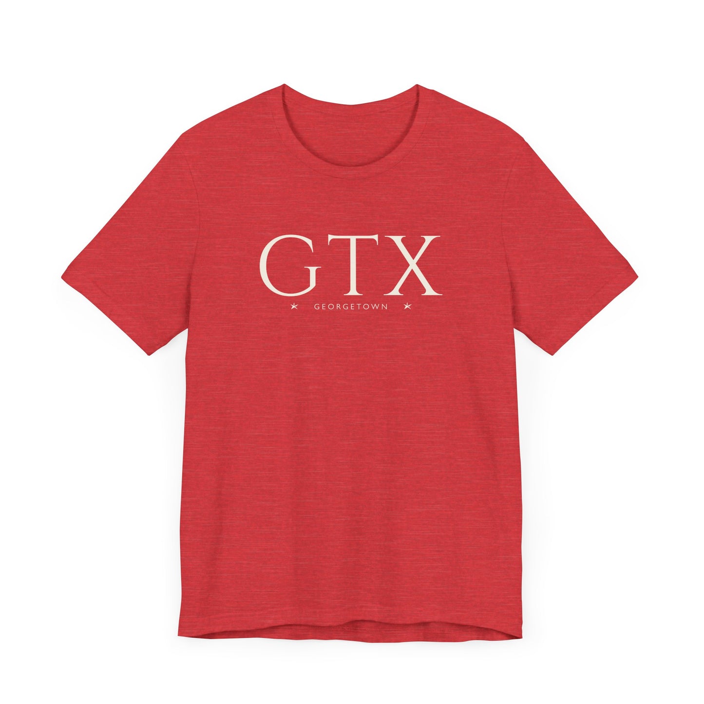 Georgetown T-Shirt - GTX City Abbreviation Minimalist Shirt | Texas Stars