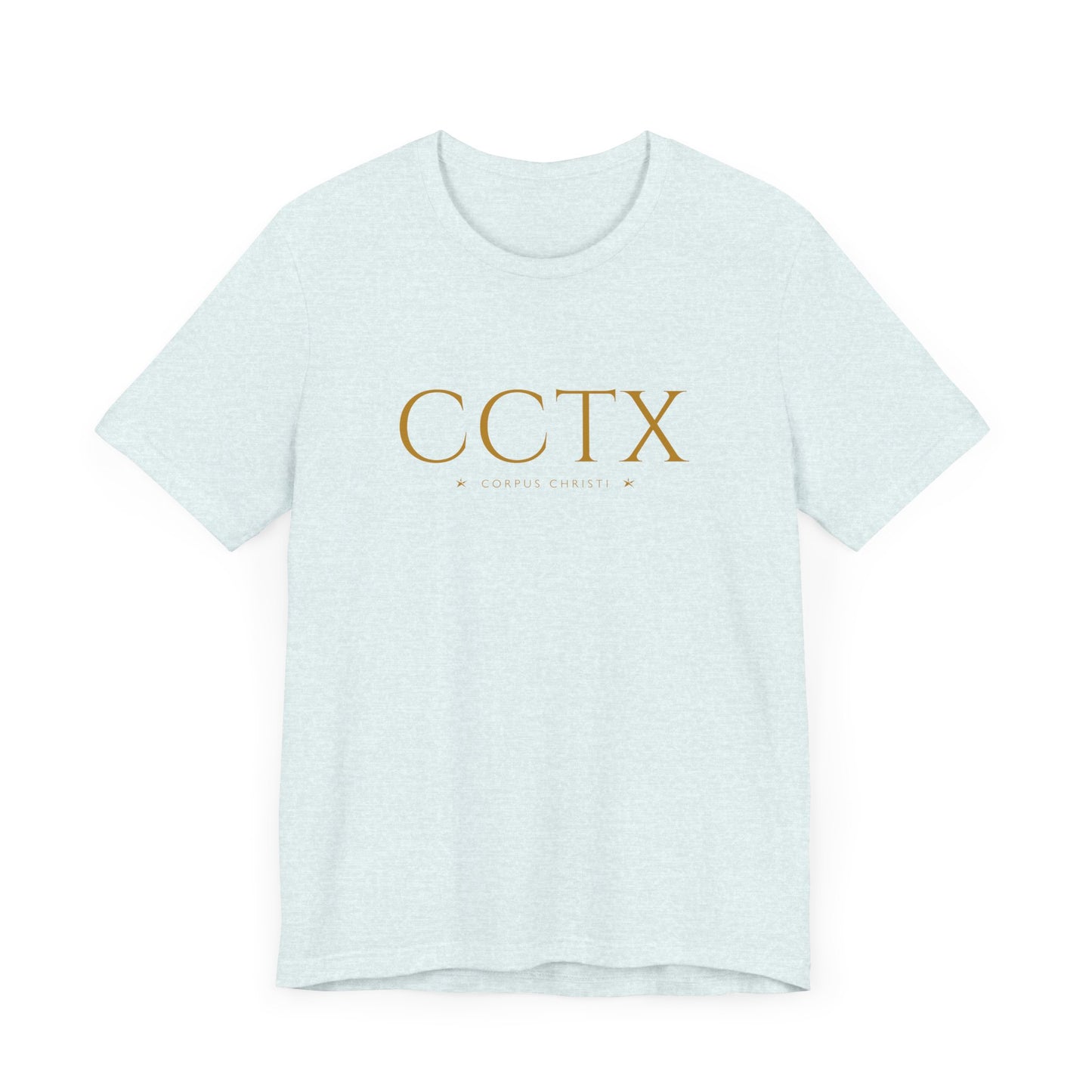 Corpus Christi T-Shirt - CCTX City Abbreviation Tee - Minimalist Shirt | Texas Stars