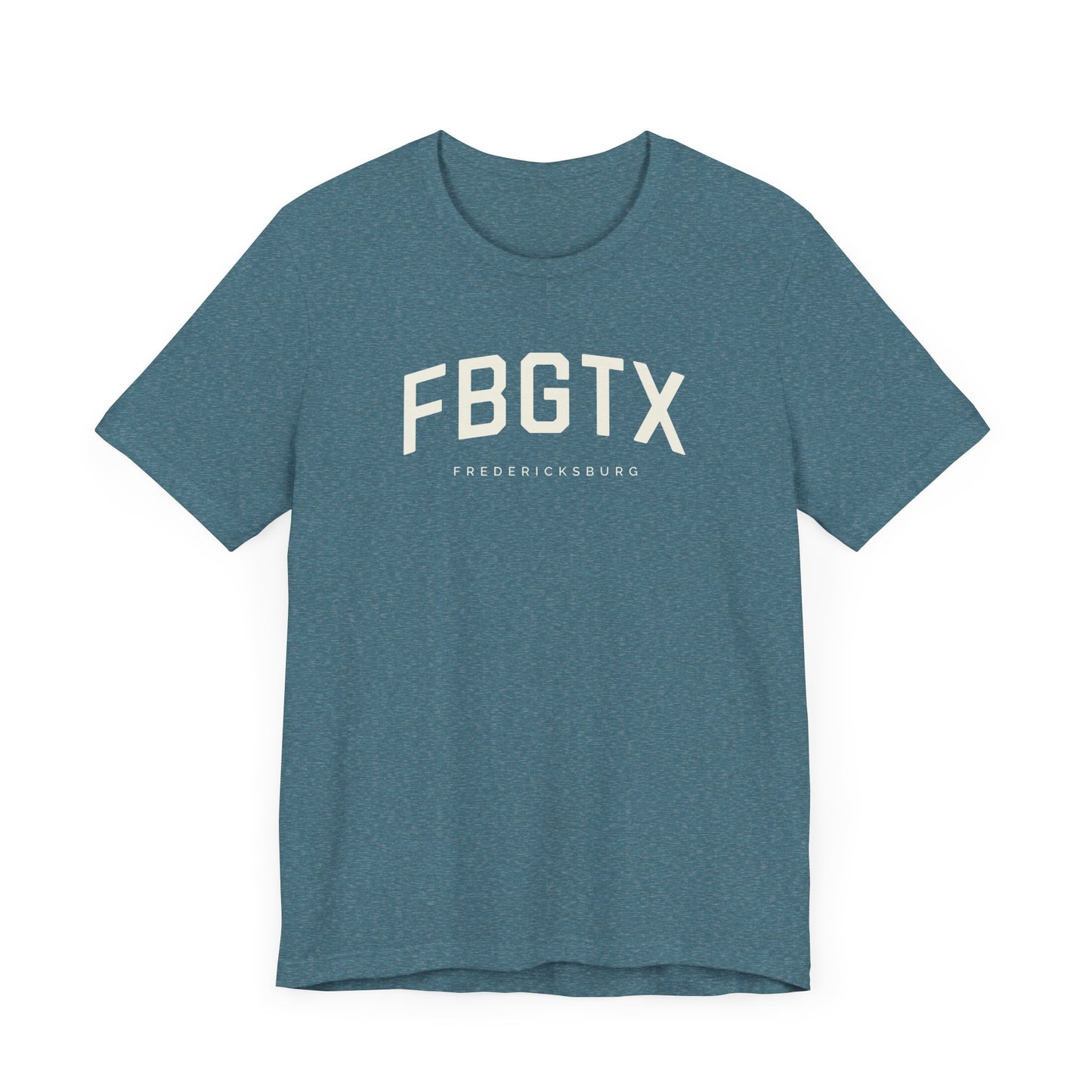 Fredericksburg T-Shirt - FBGTX City Abbreviation Tee – Texas Shirt | Collegiate