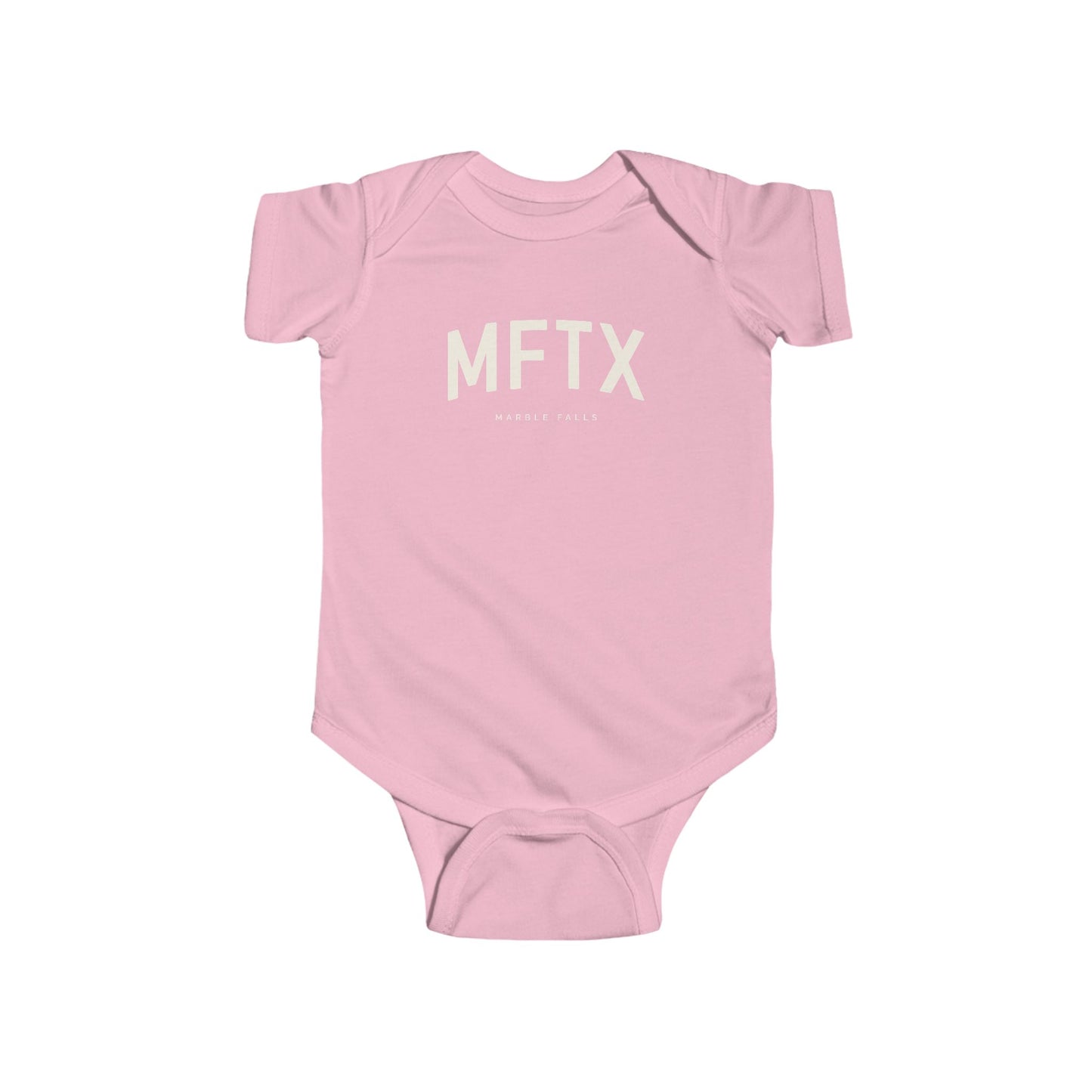 Marble Falls Baby Onesie - MFTX - Texas | Unisex - Collegiate Design