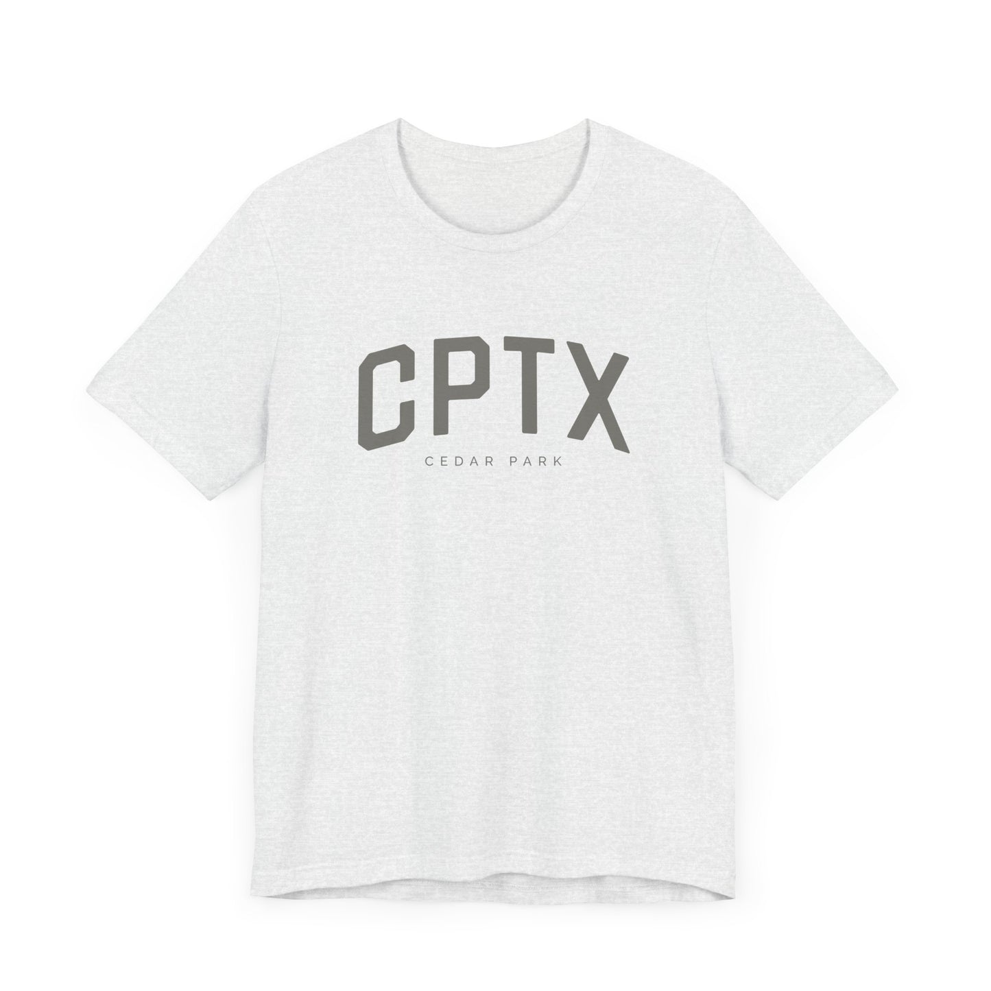 CPTX T-Shirt - Cedar Park, Texas - Unisex Jersey Short Sleeve Tee - Collegiate