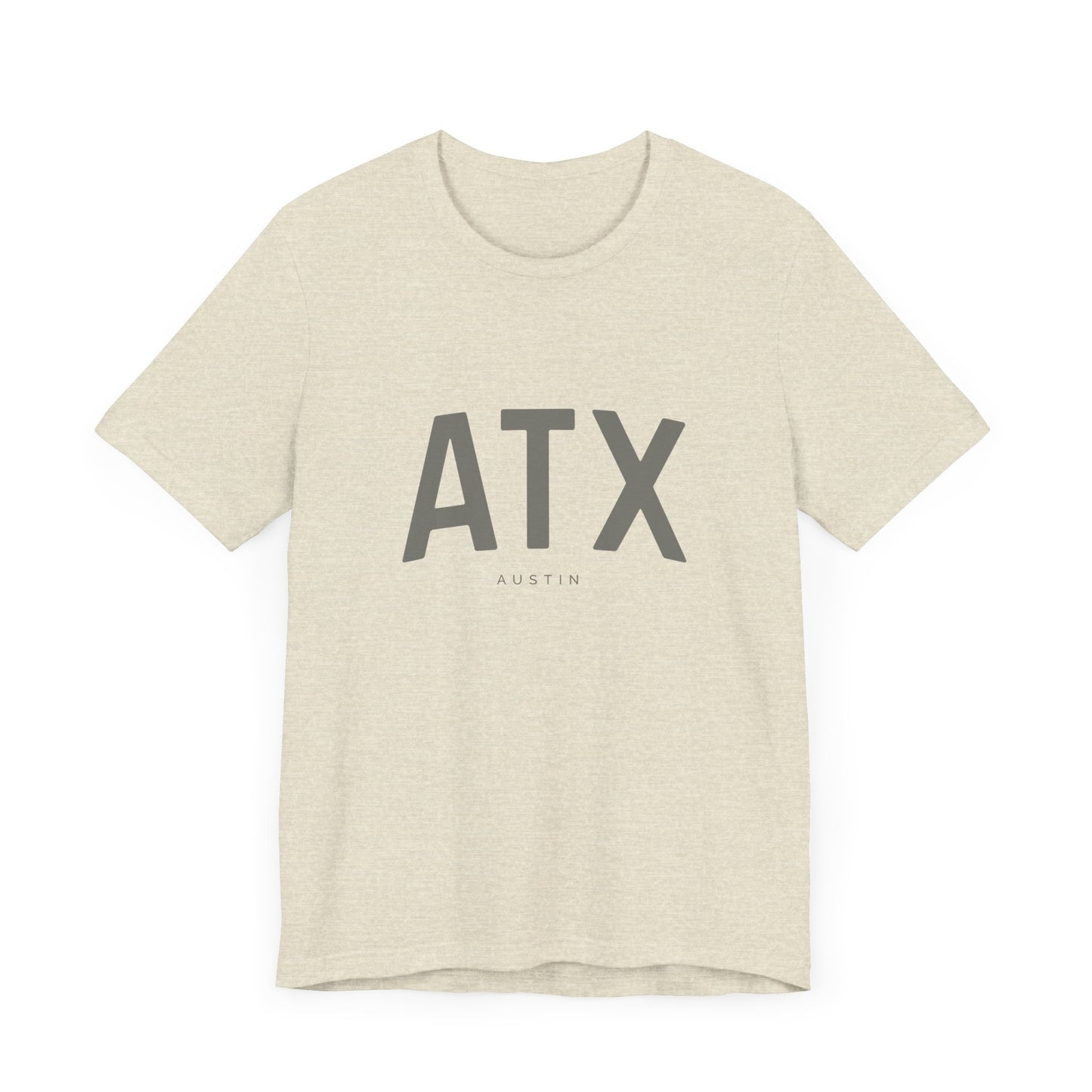 ATX T-Shirt - Austin, Texas - Unisex Jersey Short Sleeve Tee - Collegiate