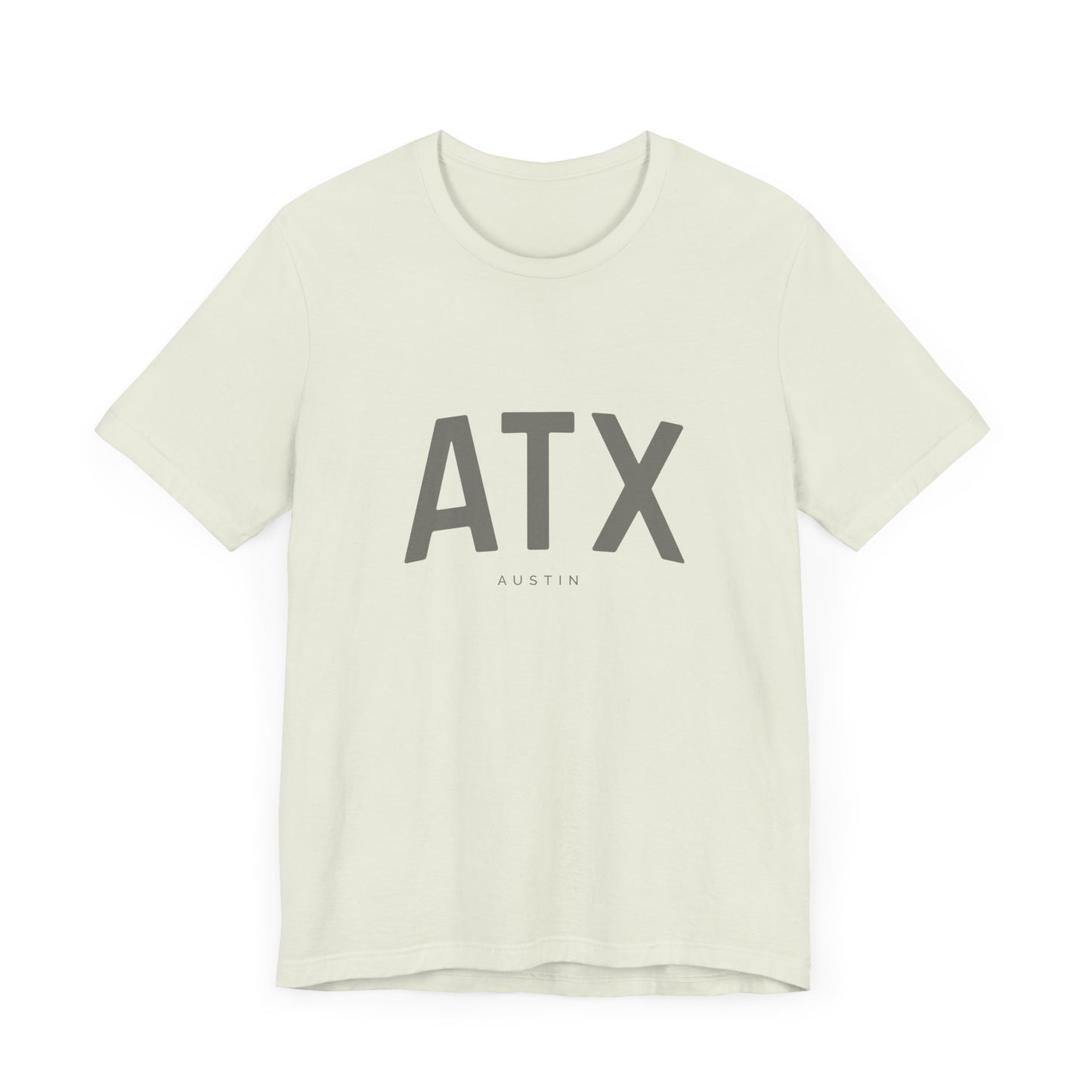 ATX T-Shirt - Austin, Texas - Unisex Jersey Short Sleeve Tee - Collegiate