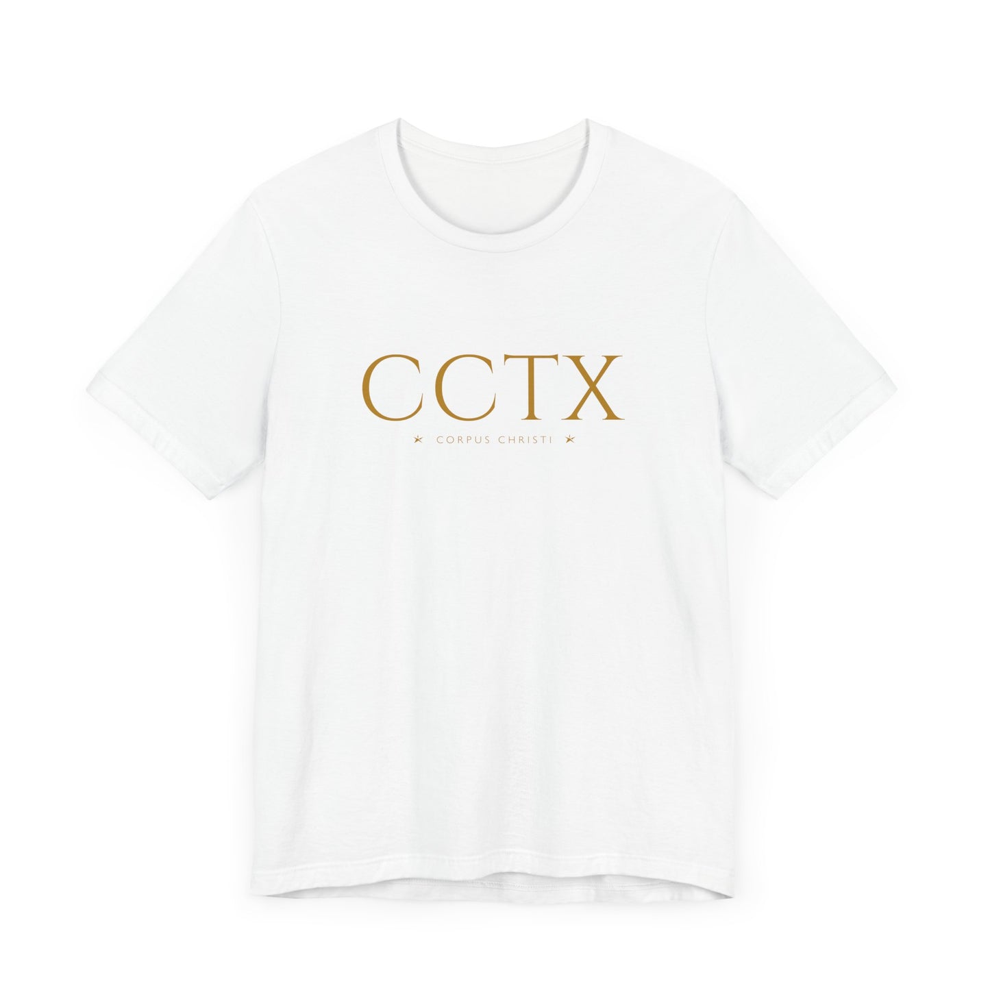 Corpus Christi T-Shirt - CCTX City Abbreviation Tee - Minimalist Shirt | Texas Stars