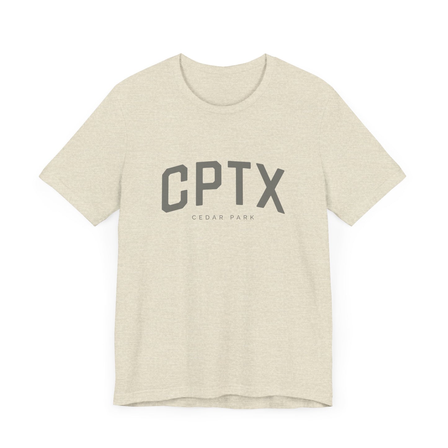 CPTX T-Shirt - Cedar Park, Texas - Unisex Jersey Short Sleeve Tee - Collegiate