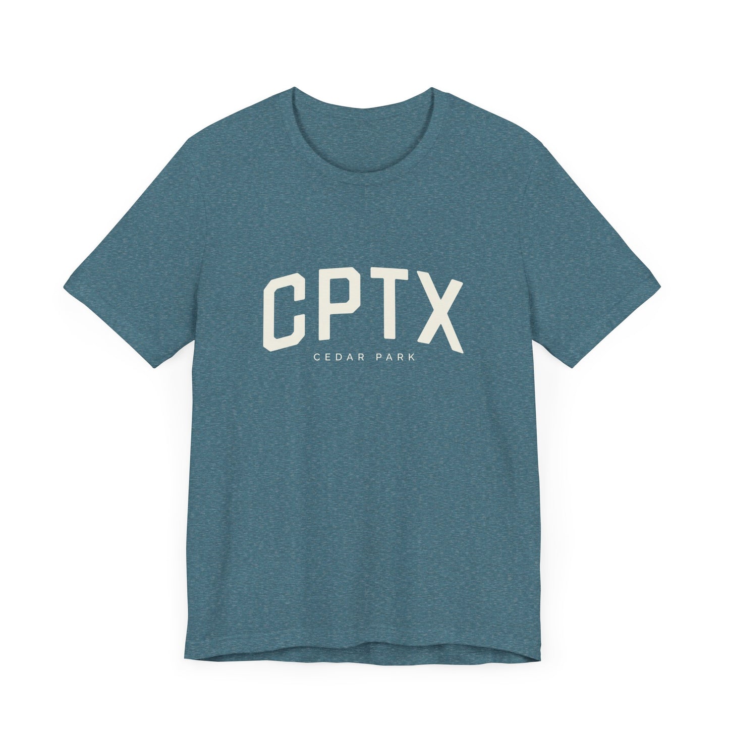 CPTX T-Shirt - Cedar Park, Texas - Unisex Jersey Short Sleeve Tee - Collegiate