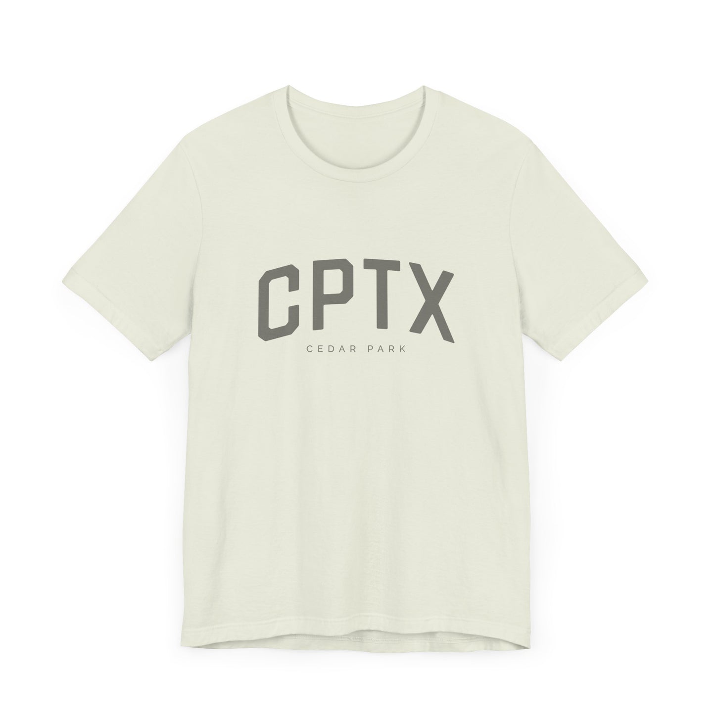 CPTX T-Shirt - Cedar Park, Texas - Unisex Jersey Short Sleeve Tee - Collegiate